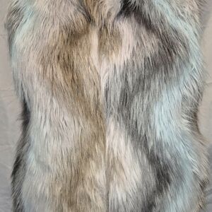 Forever 21 Multicolor Faux Fur Vest